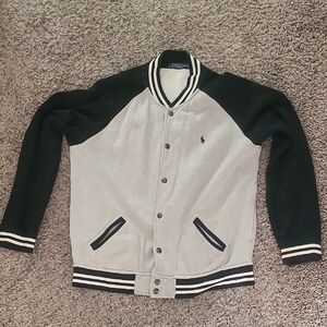 Polo by Ralph Lauren Black and Gray Men's Jacket